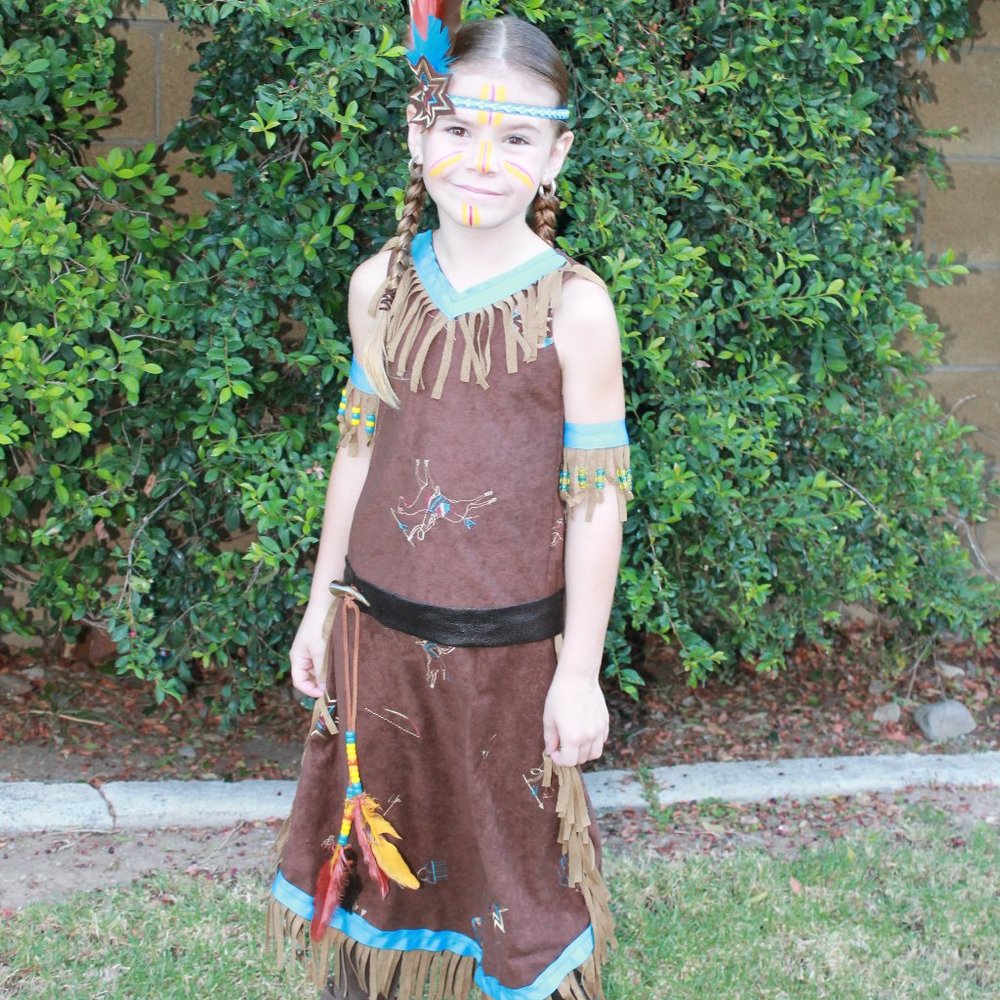 Girls Indian costume size 7/8